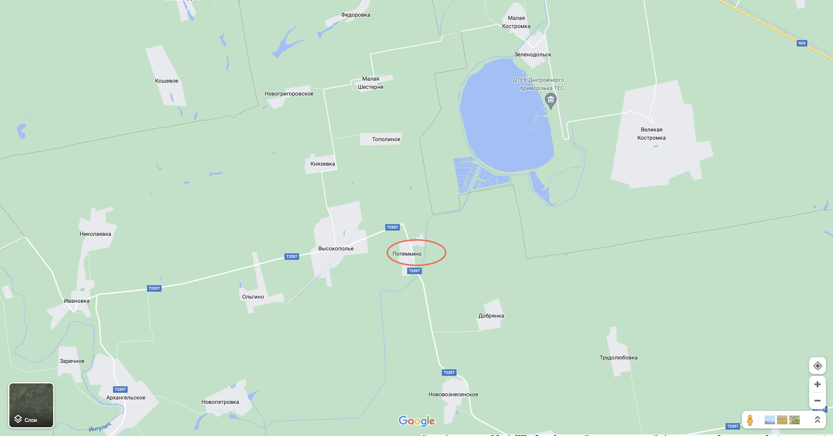 ЗСУ звільнили село Потьомкіно в Херсонській області